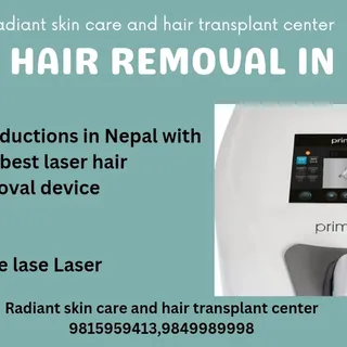 World's best laser hair removal machine now @radiantskinclinic

US FDA Approved machine
Triple wavel