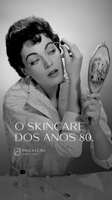 Quem viveu os anos 80 vai reconhecer esses “skincare” de longe. 😂

Mas a verdade é que muita coisa 