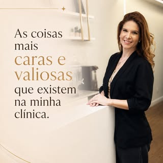 Sim!! Isso é o que temos de maior valor!!
E é por você...

Na minha clínica, cada detalhe é pensado 