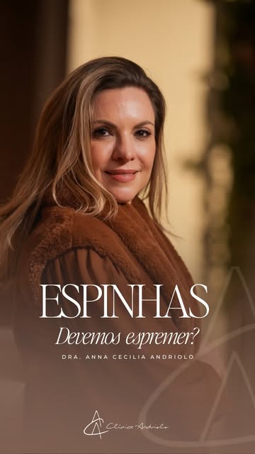 🚨 NÃO ESPREMA SUA ESPINHA!

Eu sei… quando aquela espinha aparece, a primeira vontade é apertar. 👀