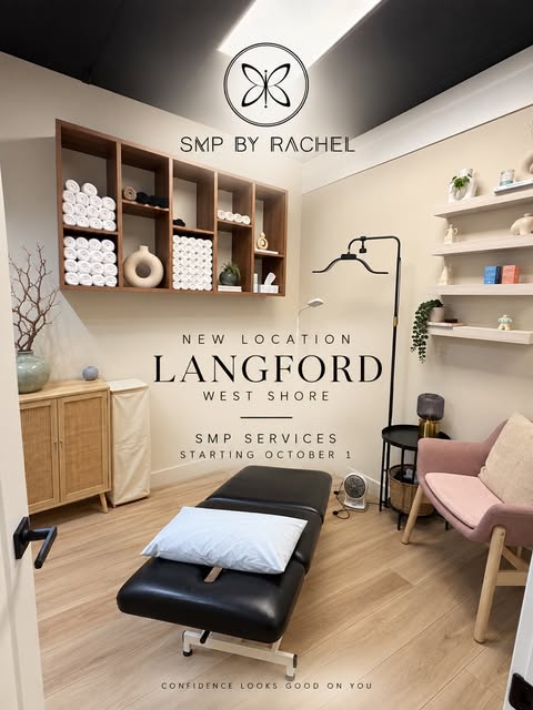 SECOND NEW LOCATION — LANGFORD

SMP by Rachel is now coming to Langford — 
West Shore 🤍

Starting O