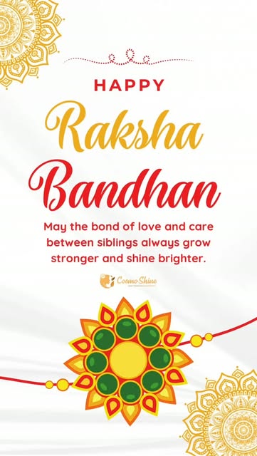 Celebrating the beautiful bond of love, protection, and togetherness. ❤️✨
Wishing everyone a very Ha
