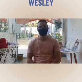 O Wesley chegou preocupado com a queda de cabelo, mas encontrou acolhimento, atenção e um cuidado ve