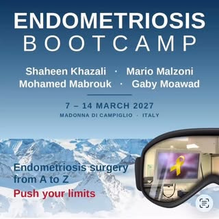 Announcing ENDOMETRIOSIS BOOTCAMP 2027
Madonna di Campiglio, Italy · 7–14 March 2027

Registration o