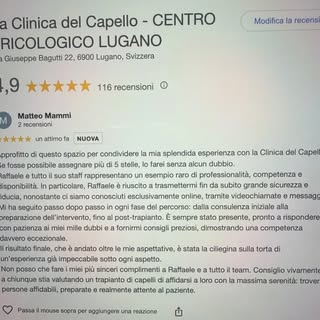 🌟✨ Una storia di successo! ✨🌟 

Vogliamo ringraziare Matteo un ragazzo residente a Reggio Emilia ,