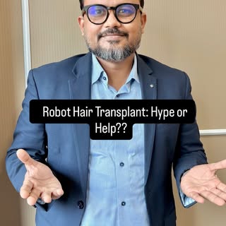 Robot can assist in hair transplant, but it cannot replace the surgeon’s planning, artistry, judgeme