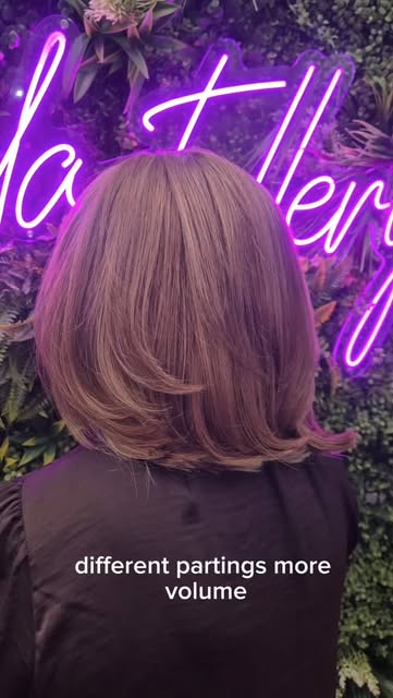That blowdry though 😍 

#femalepatternhairloss #MeshIntegration #ThinningHair #ThinHairSolutions #H