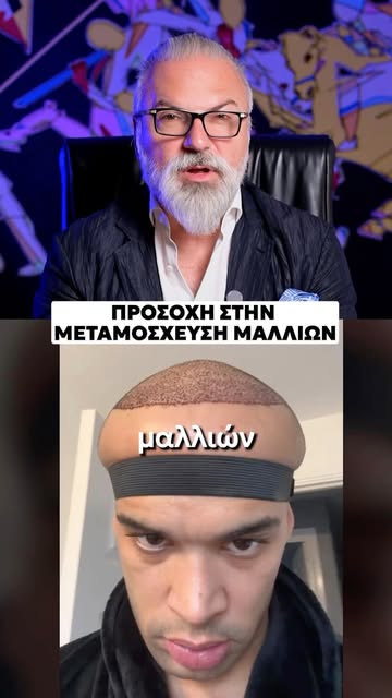 5 πράγματα που σχεδόν κανείς δεν σου λέει πριν κάνεις μεταμόσχευση μαλλιών.

1. Η τριχόπτωση δεν στα