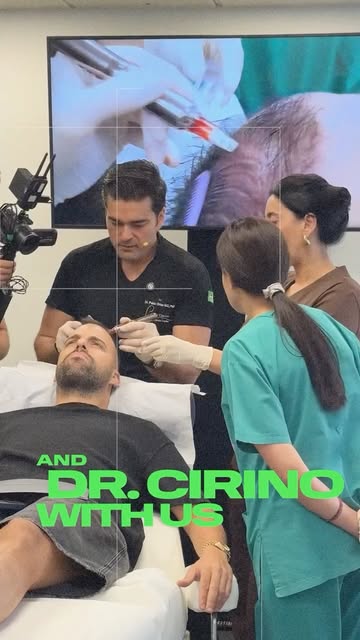 For the first time in Greece, Advanced Hair Clinics brought the Cirino Regenerative Technique (CRT™️
