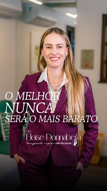 Antes de escolher um transplante capilar pelo preço, é importante saber quem estará ao seu lado dura