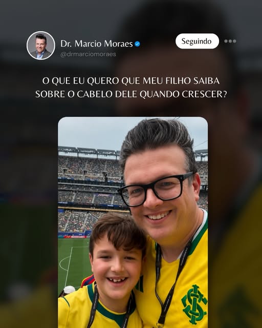 O que eu quero que meu filho saiba sobre o cabelo dele quando crescer? Que cuidar da saúde capilar t