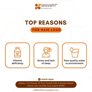 Facing hair loss? It could be due to vitamin deficiency, stress, or poor water quality. Take action 