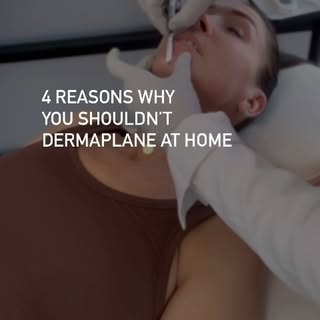 When it comes to dermaplaning, there’s a reason professionals do it best (please please please don’t