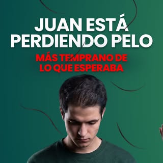 No estás solo/a! Al igual que Juan, muchos hombres y mujeres enfrentan la pérdida de cabello antes d