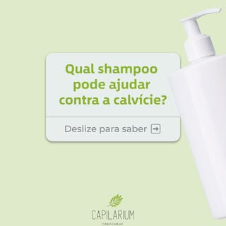 Shampoo nenhum trata a calvície! 😲😲

Um shampoo pode auxiliar no fortalecimento dos fios, mas o tr
