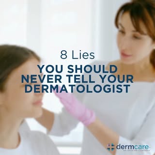 🚫 Never underestimate the importance of honesty with your dermatologist! 🤥 Whether it's about your