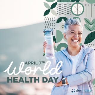 ✨ Healthy skin, happy life ✨ 

🌎 April 7th is World Health Day, and there's no better time to prior