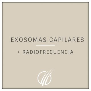 ✨ ¿Has escuchado hablar sobre la combinación de exosomas capilares y radiofrecuencia? ✨ ¡Te lo conta