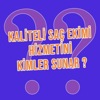 Kaliteli saç ekimi hizmetini sunanlar, saç ekimi alandaki gelişmeleri yakından takip eden, bunları e