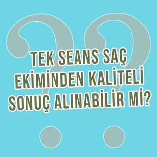 Bazı saç ekimi klinikleri tek seansta iyi bir sonuç vadederler ancak kaliteli saç ekimi kliniklerind
