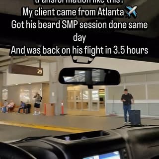 Clients are flying in for this work.
Private pickup directly from the airport ✈️
Premium beard SMP t