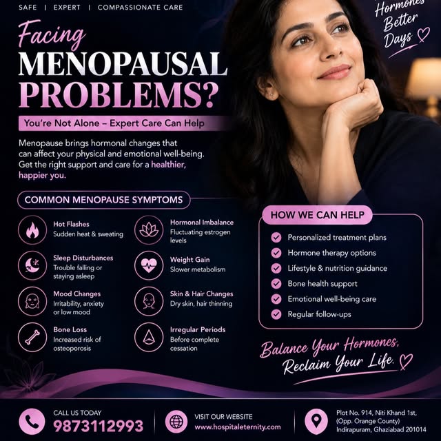 Menopausal Problems – You’re Not Alone

Menopause is a natural stage of life, but hormonal changes c
