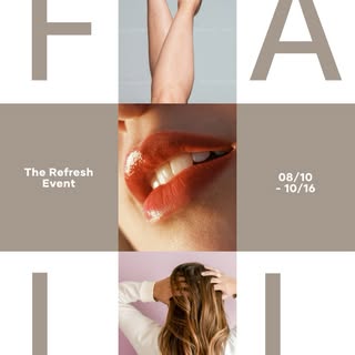 🍂 THE FALL REFRESH EVENT IS HERE 🍂 Your favorite treatments. Our biggest seasonal savings. Now thr