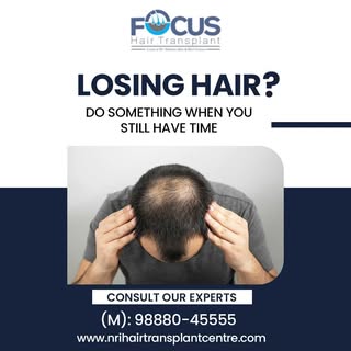 Losing hair? Do something when you still have time. Consult with our experts.
Focus Hair Transplant 