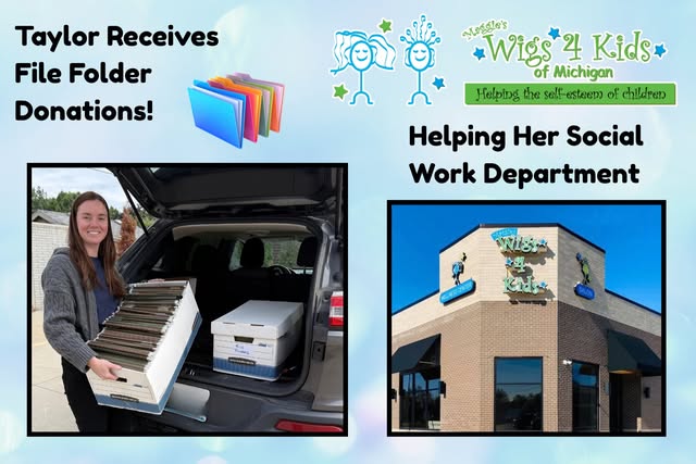 Taylor supports students in Macomb County as a social worker and one of the items on her supply wish