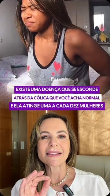 Você aprendeu que cólica forte faz parte de ser mulher. Mas não deveria precisar conviver com a dor.