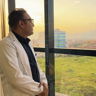 Between consultations, a quiet view that helps me recharge for the next patient.
Caring for others s