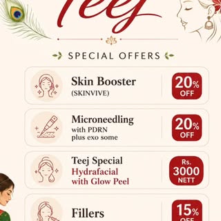 ✨ TEEj SPECIAL OFFERS at MIRACLE! ✨

Celebrate the beauty of Teej with special offers on your favori