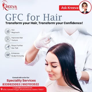 🌟 GFC for Hair – Transform your Hair, Transform your Confidence! 💇‍♀️✨
🌱 Boosts Hair Regrowth & I