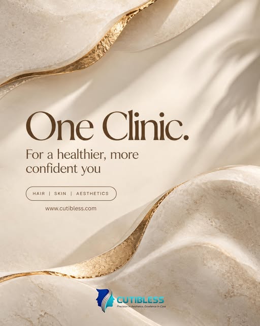 One clinic. Complete confidence. ✨

From healthier hair and radiant skin to advanced aesthetic care,