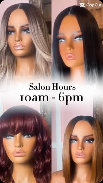 ✨ READY-TO-GO WIGS ARE HERE ✨

No time to sit for hours getting your hair done? Need a polished, pro
