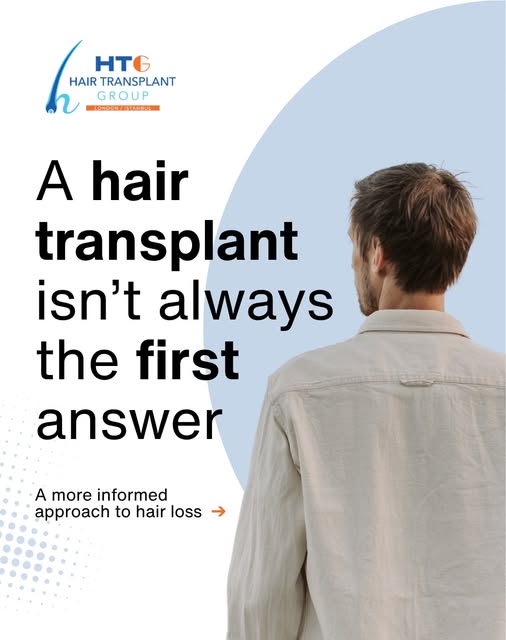 A hair transplant isn’t always the first answer.

Hair loss doesn’t always mean you need a hair tran