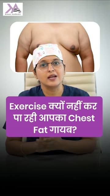 Chest fat doesn’t always disappear just because you exercise. The underlying cause can vary—from ove