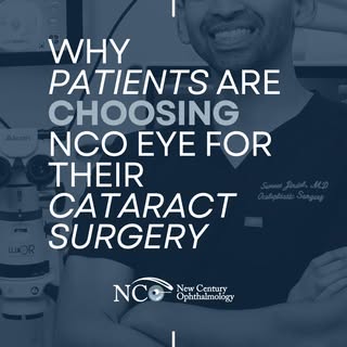 Why do patients choose NCO Eye Center for their cataract surgery?

It comes down to comprehensive ex