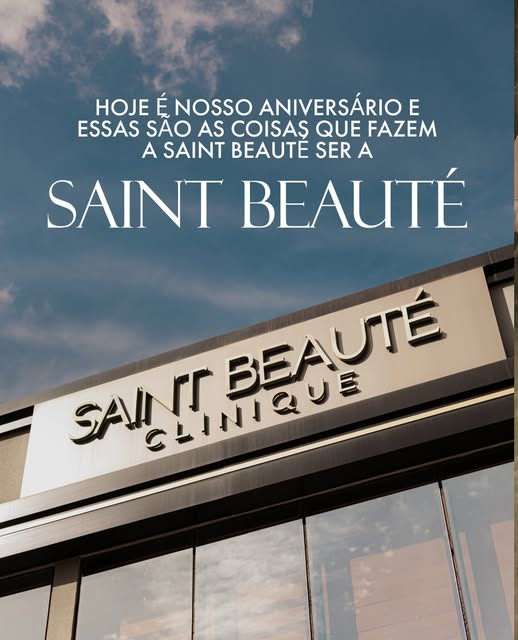 Mais um ano de Saint Beauté. 

E quando olhamos para tudo o que construímos até aqui, percebemos que