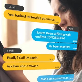 Don't let #congestion ruin your #holidays! Have you heard of #Vivaer? It's a short, non-surgical, in