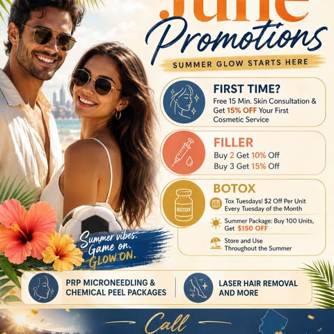 Summer is in full swing and our June cosmetics promotions are heating up! ☀️✨

Whether you’re gettin