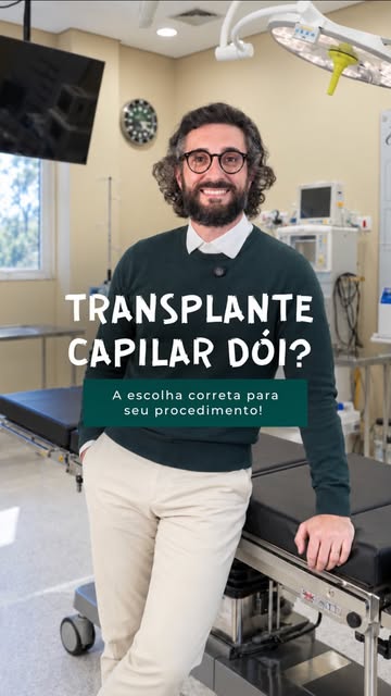 Transplante Capilar dói? Depende! 👀
Depende principalmente de onde, como e com quem você escolhe re