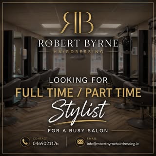 ✨ WE’RE HIRING! ✨

We’re looking for a qualified Hair Stylist to join our busy and friendly salon te