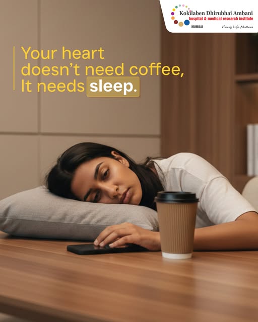 Your heart needs rest, not just routine. 

Poor sleep can affect blood pressure, heart rhythm, and o