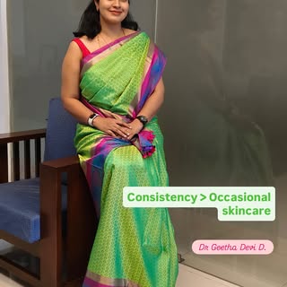 Day 2 of wearing Sarees daily. 

Saree. Same routine. No fuss.
Comfortable fabrics, minimal makeup, 