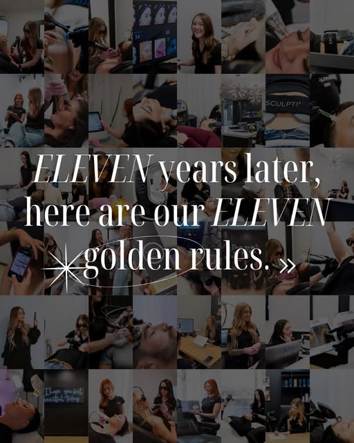 11 years in, and here’s what we know for sure. ✨

After more than a decade of treatments, skin journ