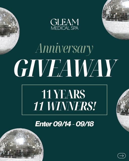 GIVEAWAY CLOSED - 11 years of Gleam calls for 11 winners. 🪩✨

We’re celebrating our anniversary wit