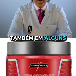 Lembre-se Creatina está contida nos alimentos , carnes e peixes .  O corpo também fabrica . 
Se você