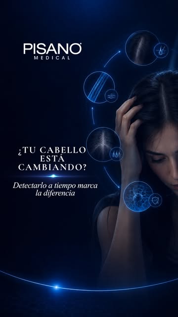 Las primeras señales de cambio en el cabello no siempre son evidentes.

A veces empiezan con pequeño