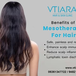 Mesotherapy is a technique in which vitamins and other enzymes are injected into the scalp which hel